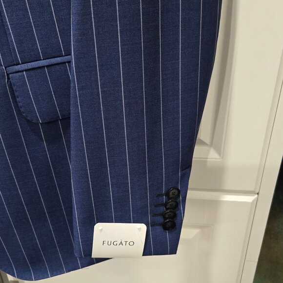 Fugato Virgin Wool Pin-Stripe Suit - Picture 5 of 16